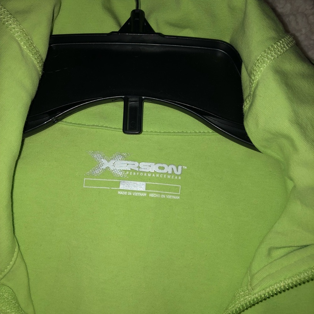 Xersion Lime Green Exercise Jacket - image 4
